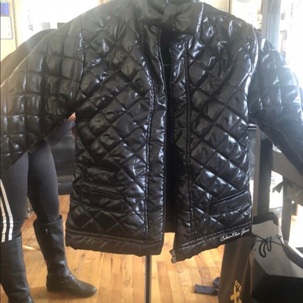 new Calvin Klein Black Winter Jacket
